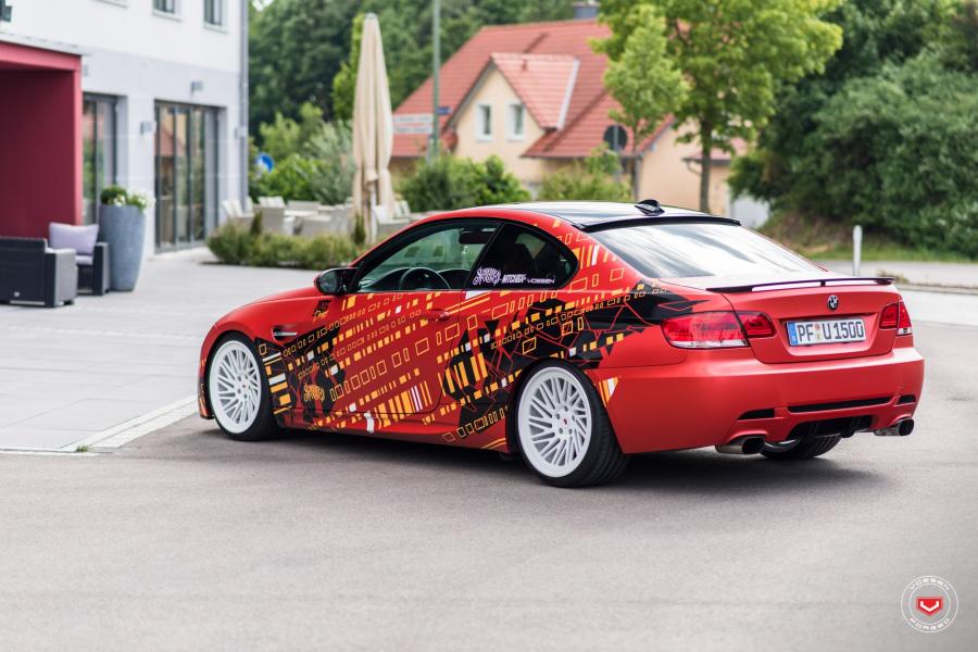  BMW M3 Coupe on Vossen Wheels (LC-105T) 2017 года  (фото 9 из 21)